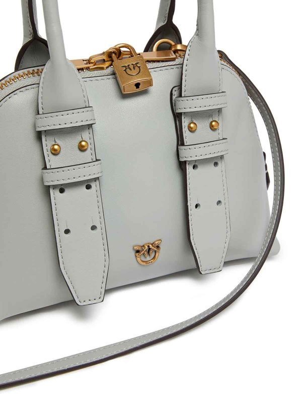Pinko: Handtaschen online - Shopper - Grau