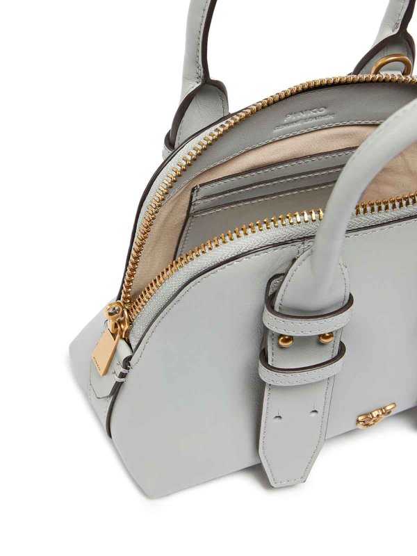 The Best Shops Pinko: Handtaschen - Shopper - Grau