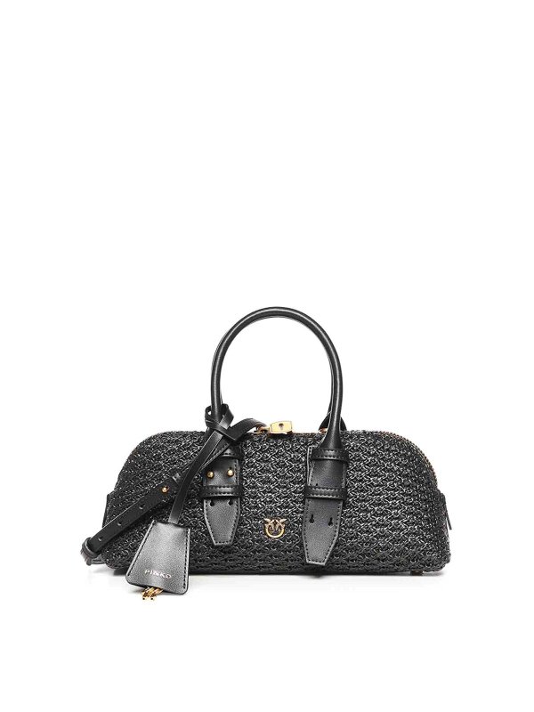Pinko: トートバッグ - トートバッグ - 黒