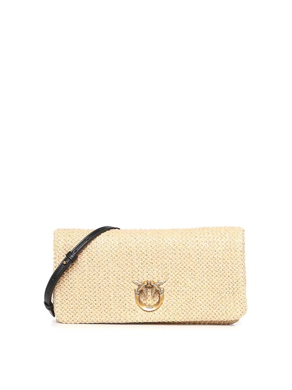 Pinko: Clutches - Clutch - Beige