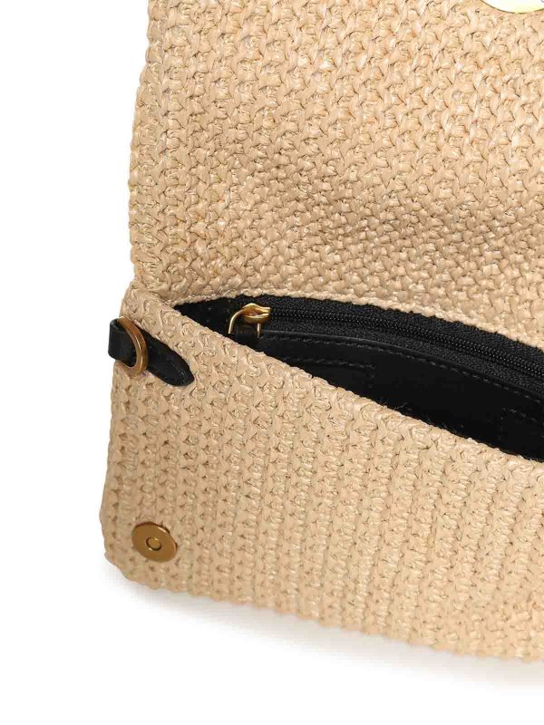 The Best Shops Pinko: Clutch - Pochette - Or