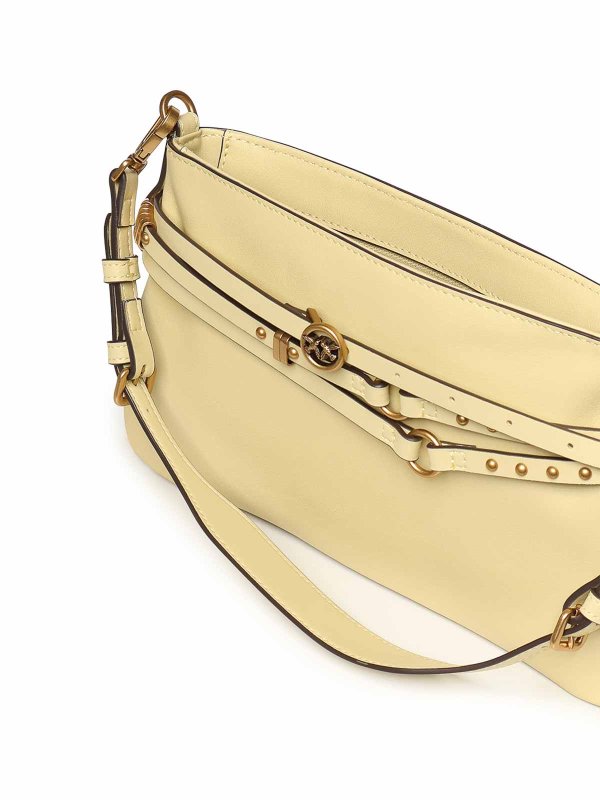 The Best Shops Pinko: Bauchtaschen - Bauchtasche - Creme