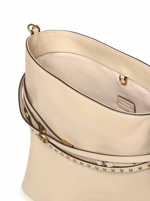 The Best Shops Pinko: Bauchtaschen - Bauchtasche - Beige