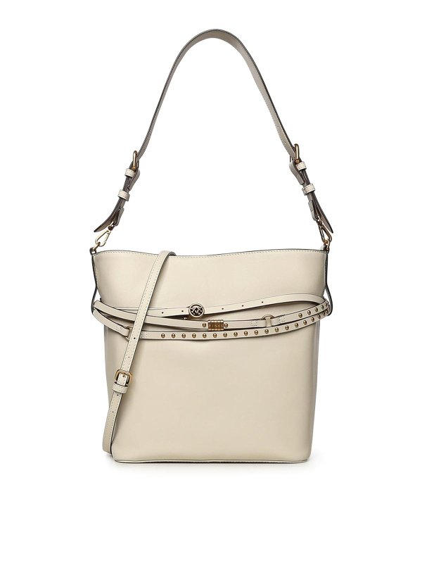Pinko: Bauchtaschen - Bauchtasche - Weiß