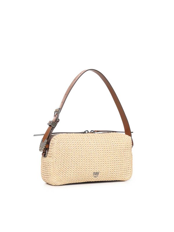 ショルダーバッグ - ベージュ shop online: Pinko