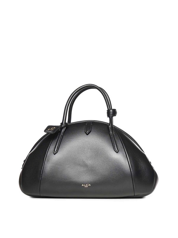 Alaïa: Handtaschen - Shopper - Schwarz