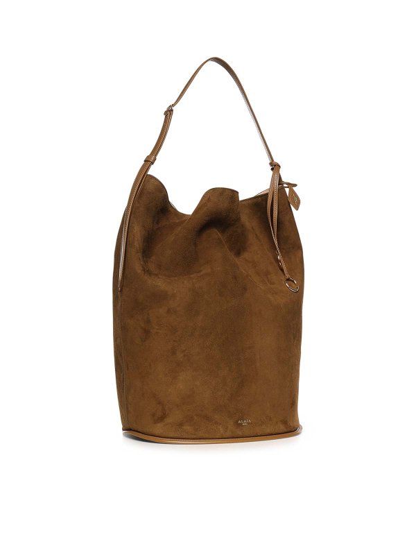 The Best Shops Alaïa: バケットバッグ - バケットバッグ - ダークグリーン