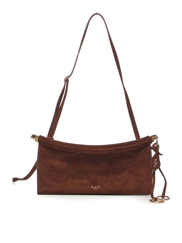 Alaïa: Handtaschen - Shopper - Braun