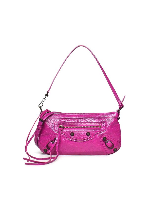 BALENCIAGA: クラッチバッグ - クラッチバッグ - フクシア