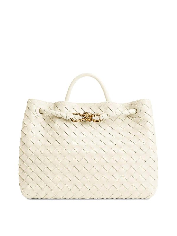 BOTTEGA VENETA: トートバッグ - トートバッグ - ブルー