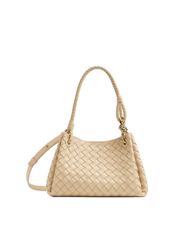 BOTTEGA VENETA: ショルダーバッグ - ショルダーバッグ - グレー