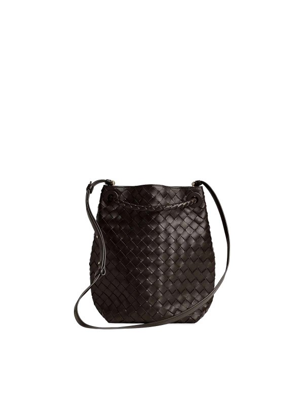 The Best Shops BOTTEGA VENETA: バケットバッグ - バケットバッグ - ブラウン