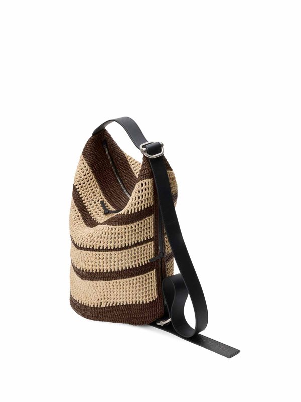 Loop Raffia Bucket Bag shop online: LOEWE