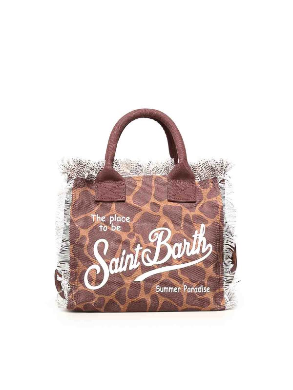 MC2 SAINT BARTH: Handtaschen online - Shopper - Nude