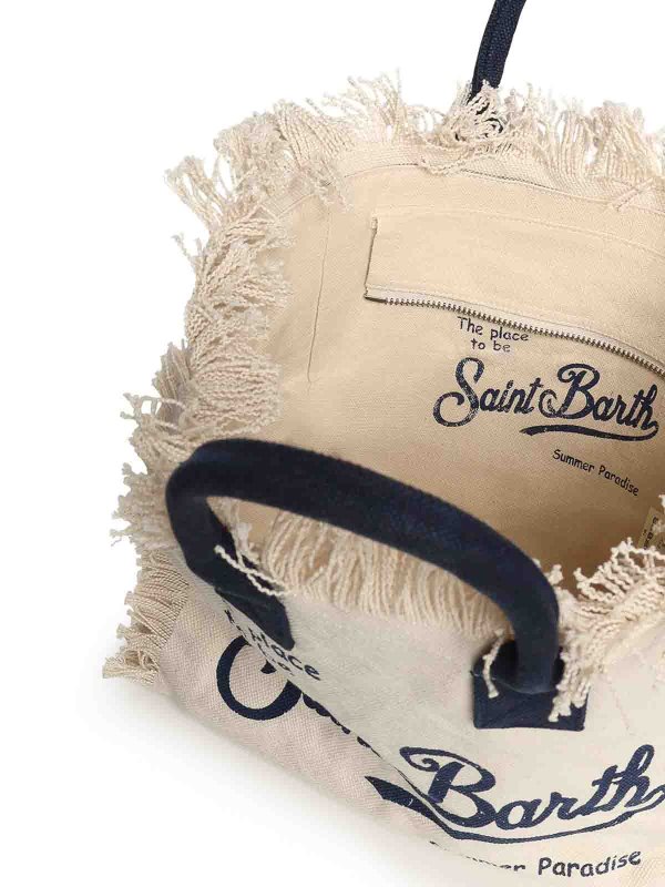 The Best Shops MC2 SAINT BARTH: Handtaschen - Shopper - Weiß