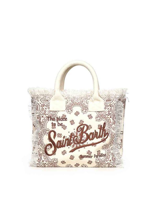 MC2 SAINT BARTH: トートバッグ online - トートバッグ - 白