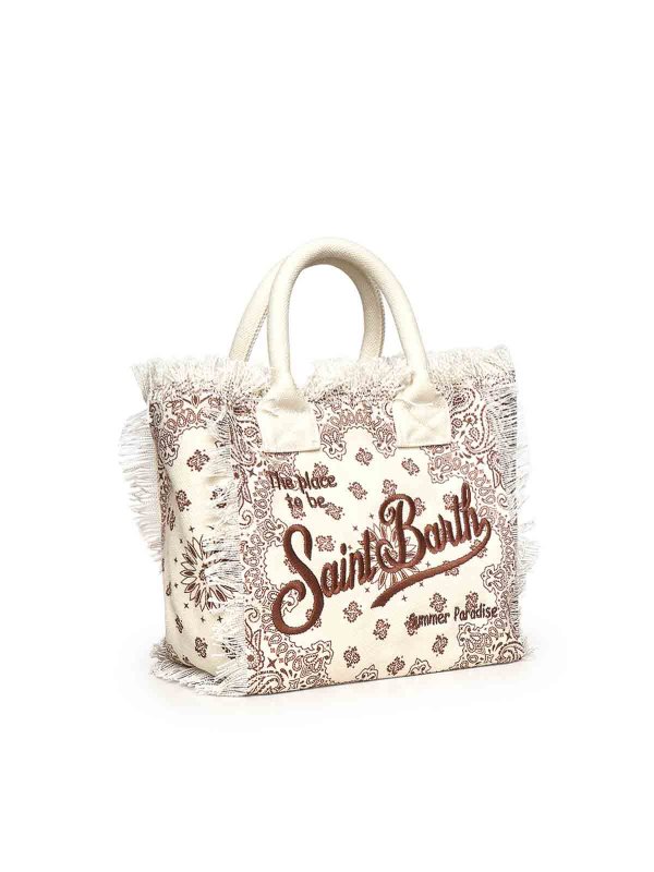 トートバッグ - 白 shop online: MC2 SAINT BARTH