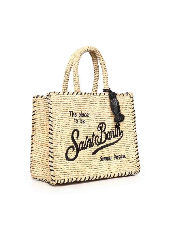 トートバッグ - ベージュ shop online: MC2 SAINT BARTH