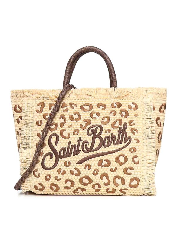 MC2 SAINT BARTH: Handtaschen - Shopper - Beige