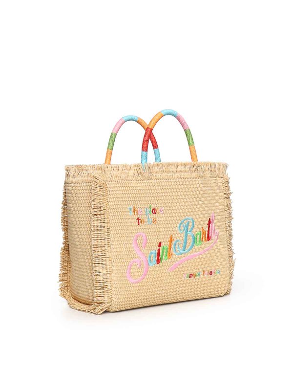 トートバッグ - ベージュ shop online: MC2 SAINT BARTH