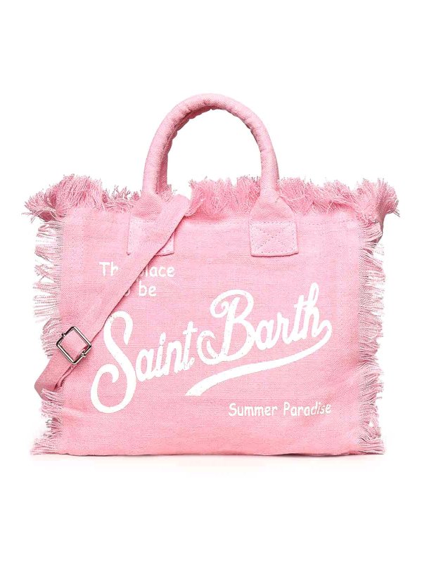 MC2 SAINT BARTH: トートバッグ - トートバッグ - ヌードカラー