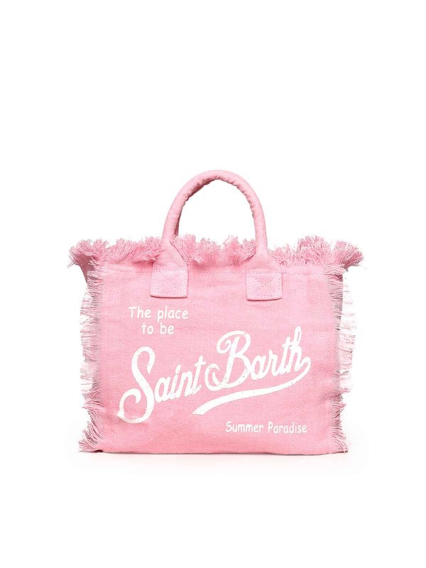 MC2 SAINT BARTH: トートバッグ online - トートバッグ - ヌードカラー