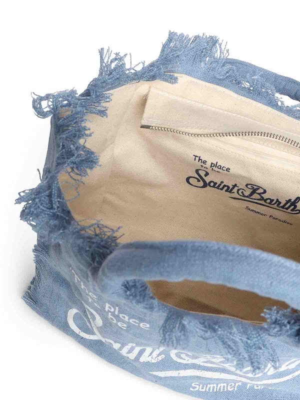 The Best Shops MC2 SAINT BARTH: Handtaschen - Shopper - Hellblau