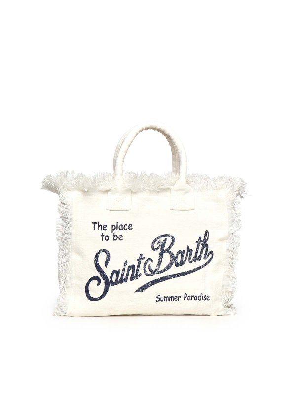MC2 SAINT BARTH: Handtaschen online - Shopper - Hellbeige