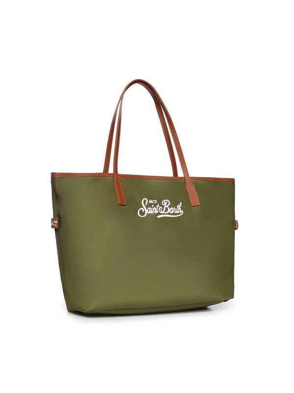 トートバッグ - 緑 shop online: MC2 SAINT BARTH