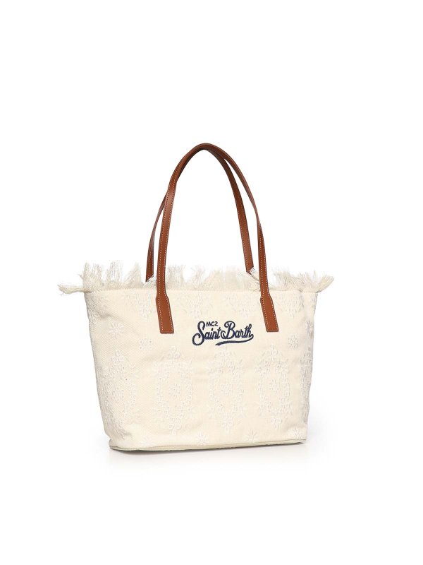 トートバッグ - 白 shop online: MC2 SAINT BARTH