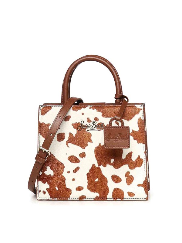 MC2 SAINT BARTH: Handtaschen - Shopper - Creme