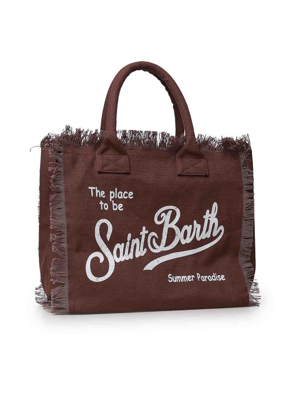 トートバッグ - ブラウン shop online: MC2 SAINT BARTH