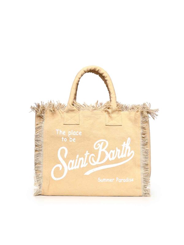 MC2 SAINT BARTH: トートバッグ online - トートバッグ - ベージュ