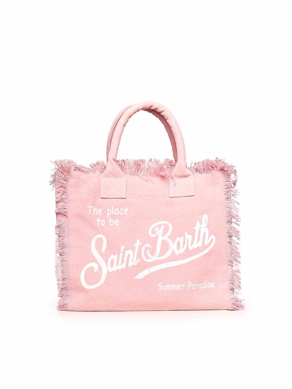 MC2 SAINT BARTH: トートバッグ online - トートバッグ - ヌードカラー