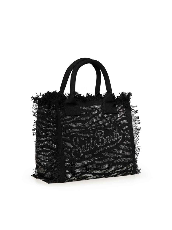 トートバッグ - 黒 shop online: MC2 SAINT BARTH