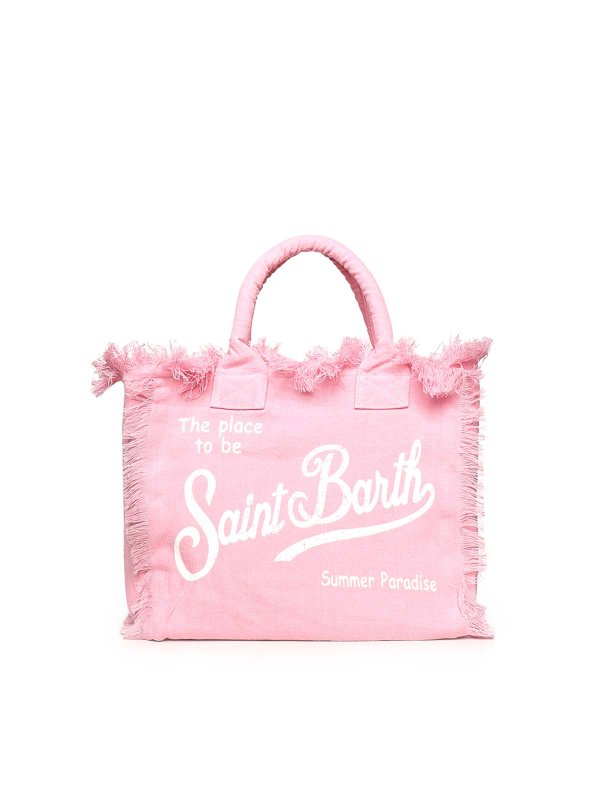 MC2 SAINT BARTH: Handtaschen online - Shopper - Nude