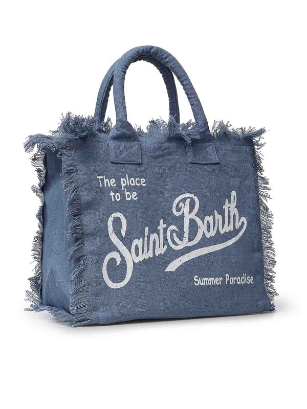 トートバッグ - デニム shop online: MC2 SAINT BARTH