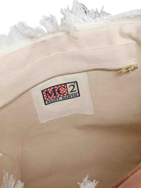 The Best Shops MC2 SAINT BARTH: Handtaschen - Shopper - Weiß