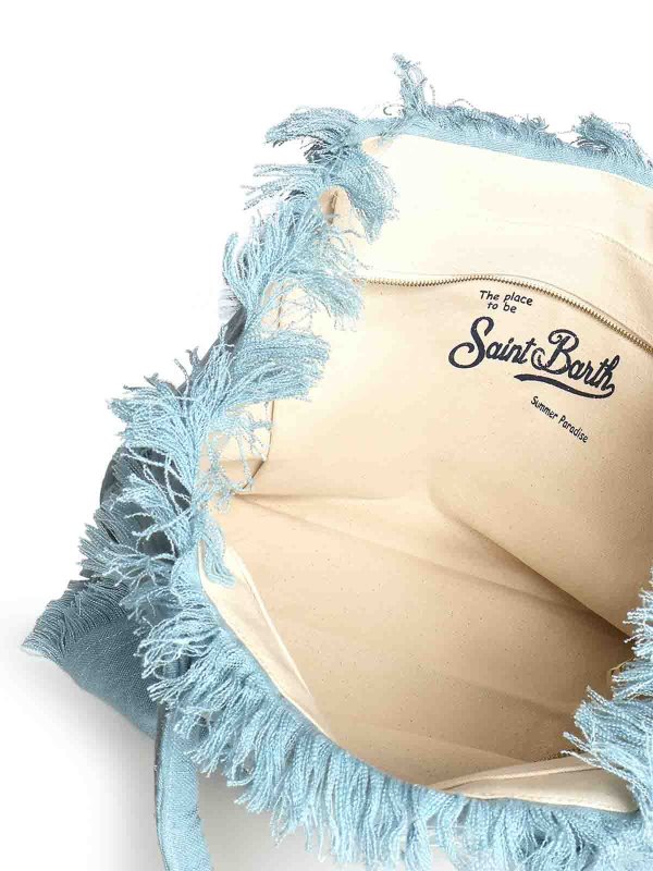 The Best Shops MC2 SAINT BARTH: Handtaschen - Shopper - Hellblau