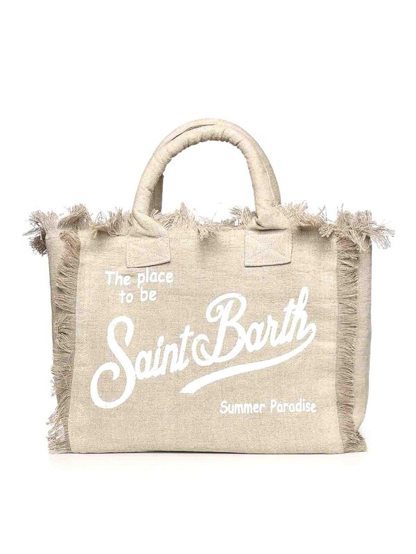 MC2 SAINT BARTH: トートバッグ - トートバッグ - ベージュ