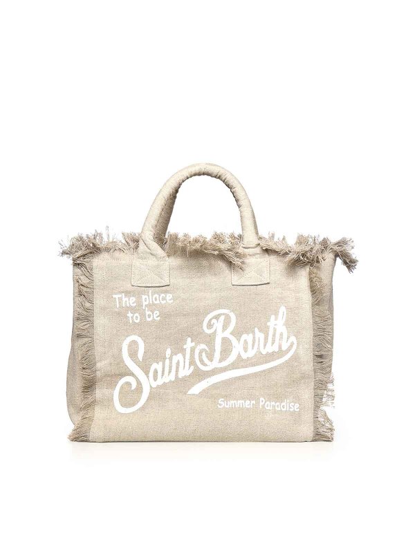 MC2 SAINT BARTH: トートバッグ online - トートバッグ - ベージュ