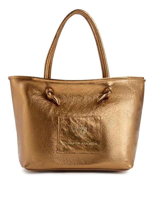 v°73: Handtaschen - Shopper - Bronze