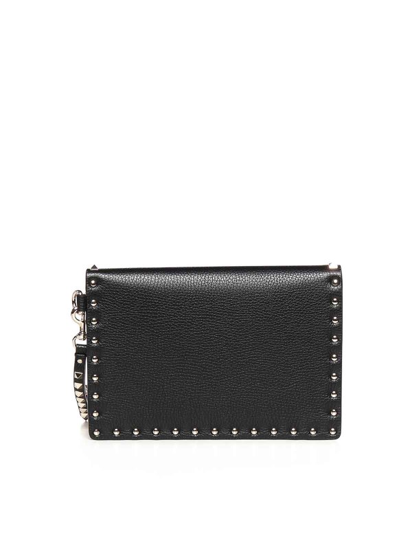 VALENTINO GARAVANI: クラッチバッグ online - クラッチバッグ - 黒
