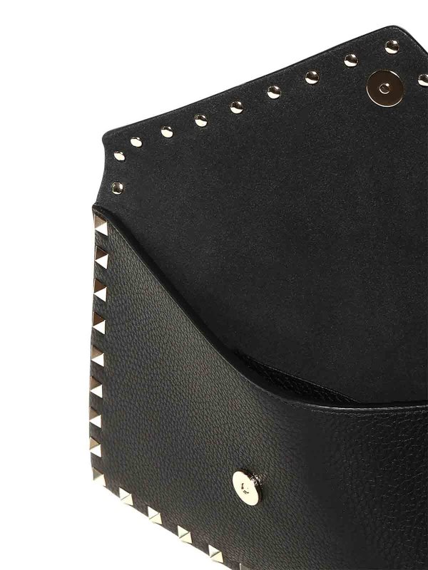 The Best Shops VALENTINO GARAVANI: クラッチバッグ - クラッチバッグ - 黒