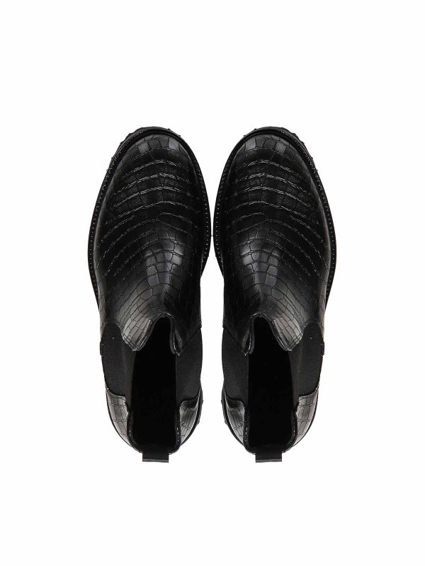 The Best Shops GIULIANO GALIANO: ブーツ - 黒