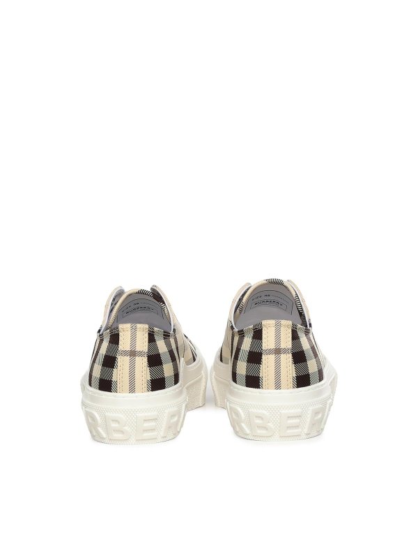 BURBERRY: Chaussures de sport online - Baskets - Beige Clair