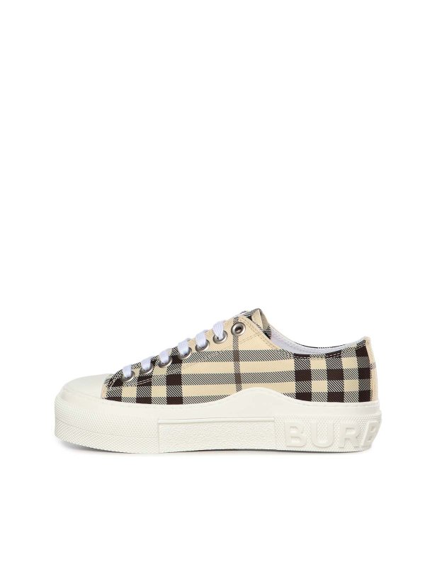 The Best Shops BURBERRY: Chaussures de sport - Baskets - Beige Clair