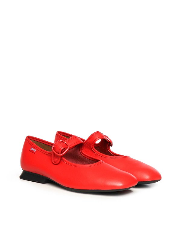 フラットシューズ - 赤 shop online: CAMPER