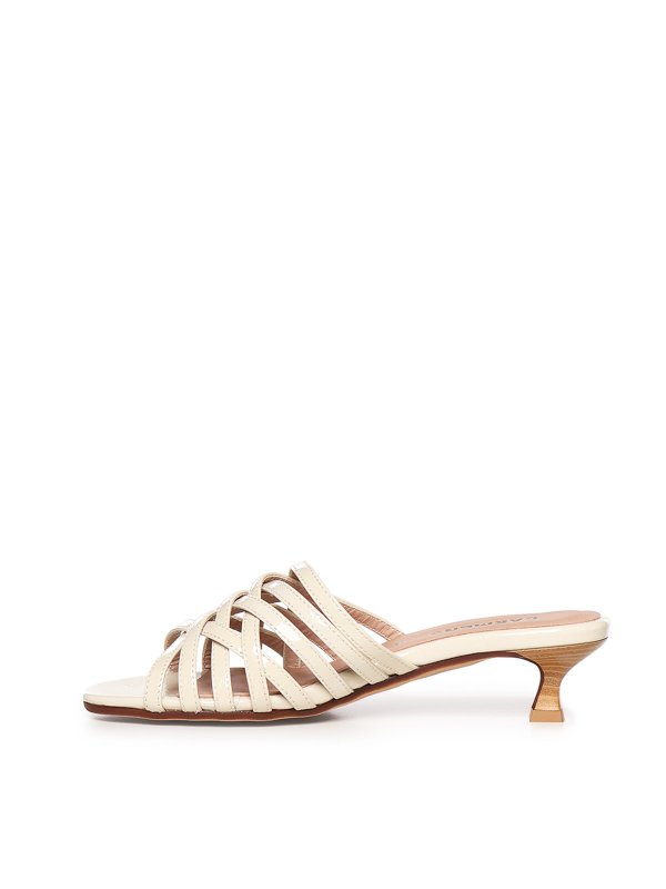 The Best Shops CARMENS: Zapatos chinelas - Chinelas - Blanco