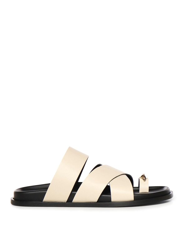CARMENS: Sandalen - Sandalen - Weiß